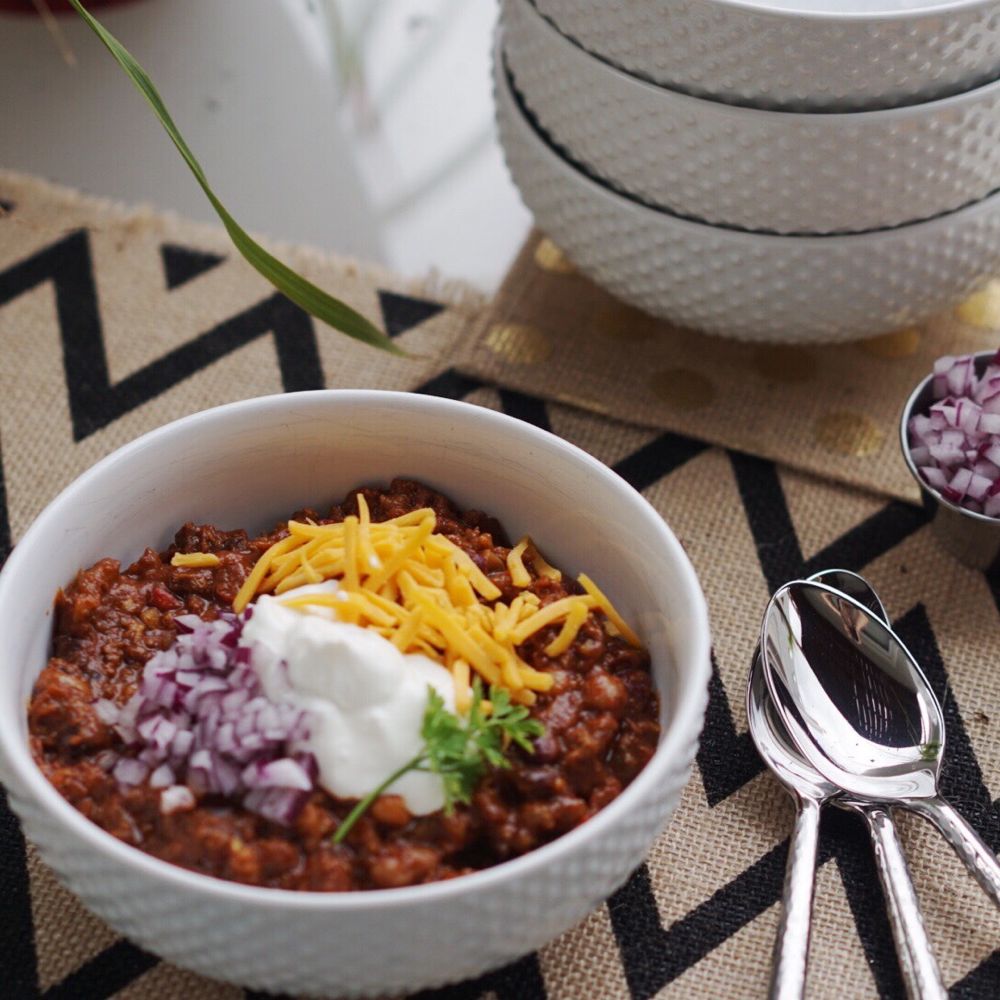 beef chili recipe