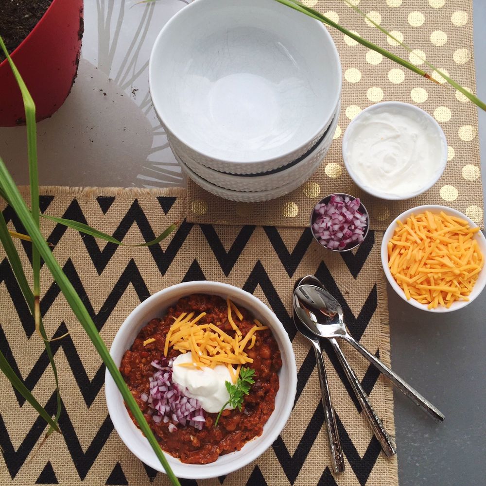 beef chili recipe