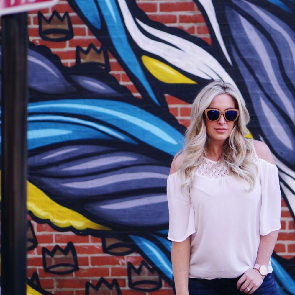cold shoulder top
