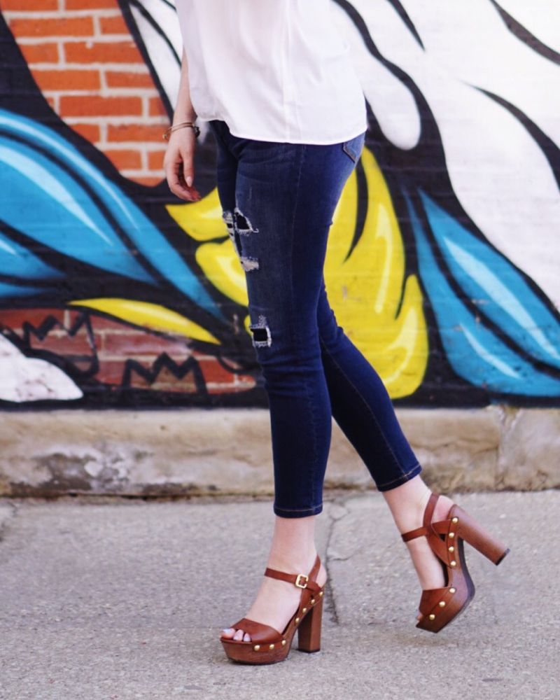 cold shoulder top